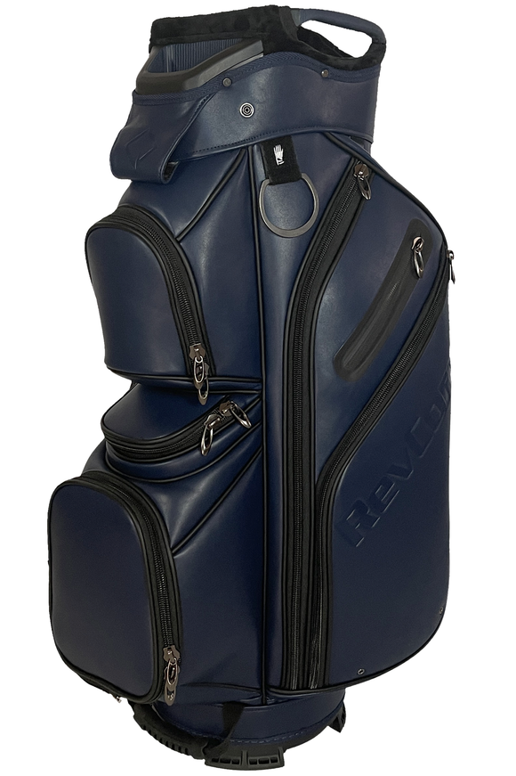 RevCore premium golf bags are crafted with luxury materials and ultra durable components.