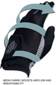 claw mens golf glove black breathable graphic