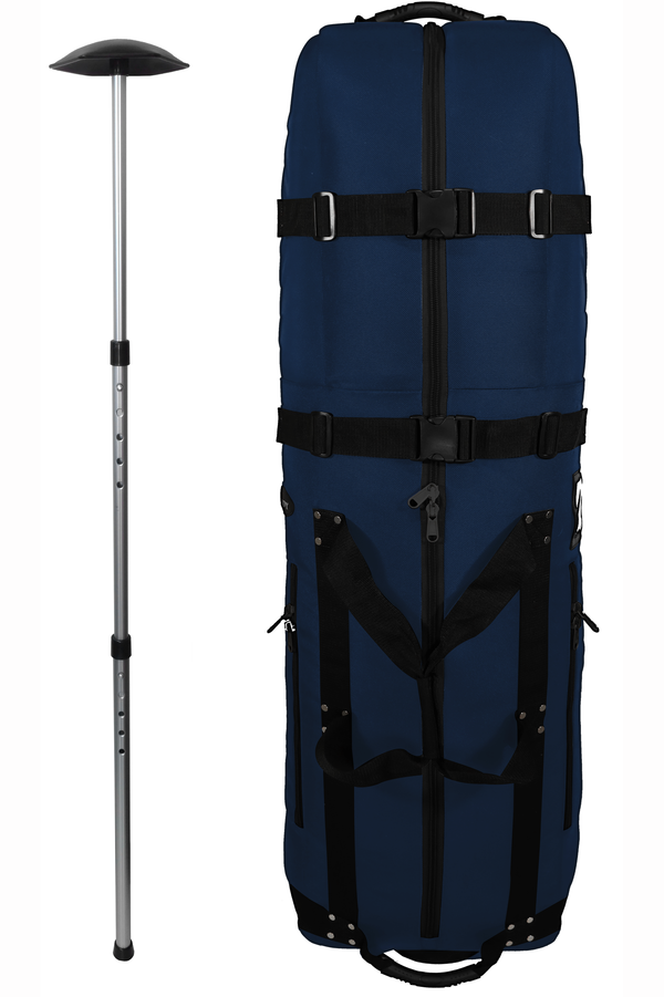 first class golf travel bag blue cover north pole club protector