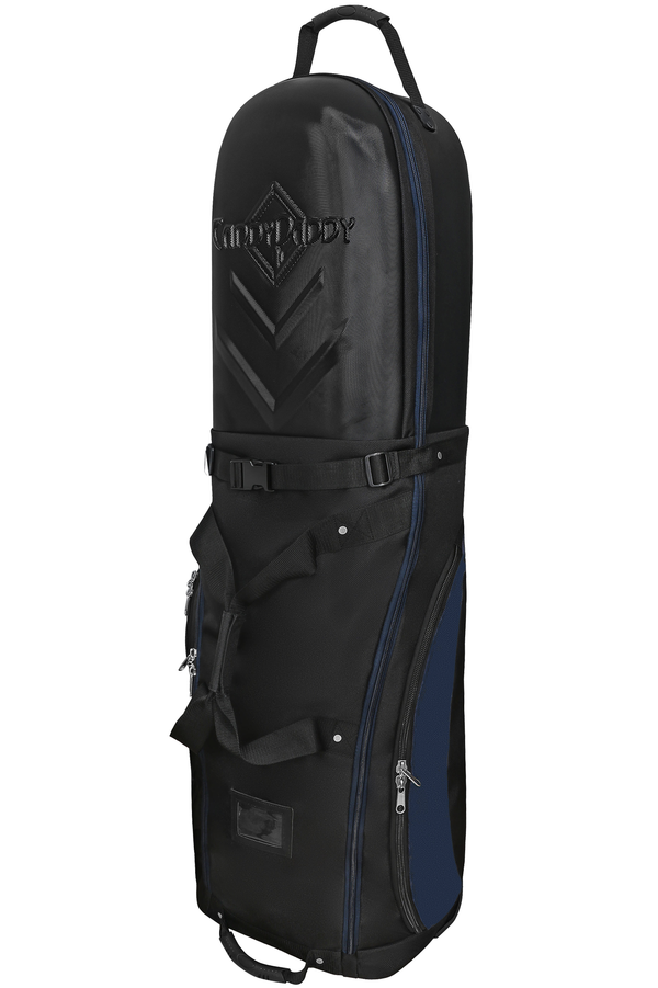 enforcer hard top travel bag case blue