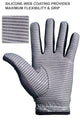 claw pro mens golf glove grey palm silicone coating