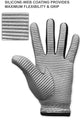 claw womens grey golf glove palm