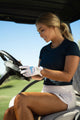 claw womens white golf glove driving golf cart