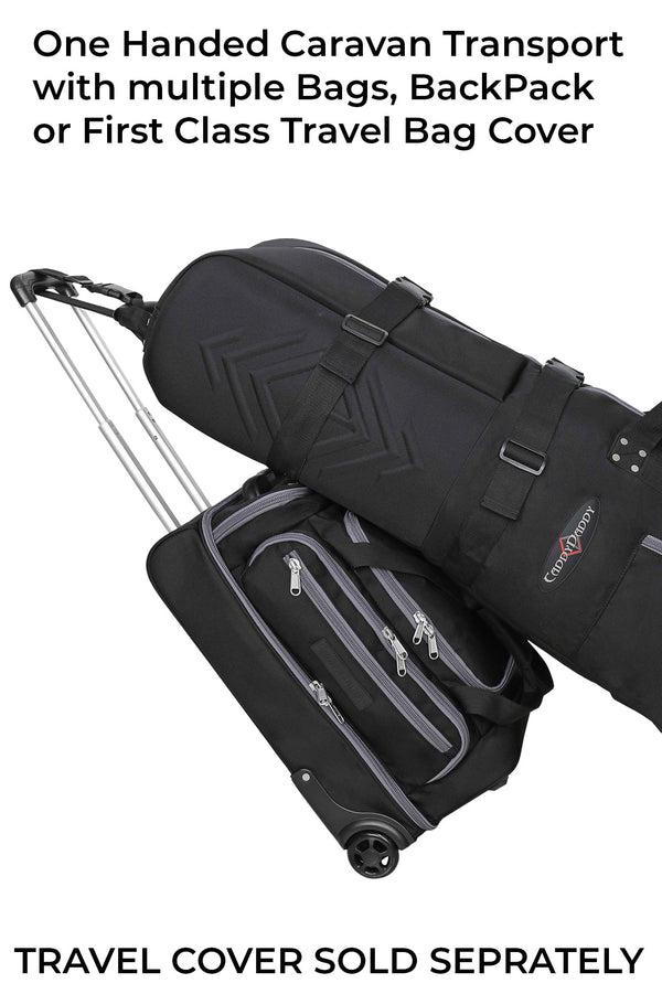 first class carry-on duffel black with travel bag