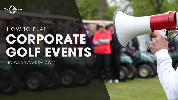 planning a corporate golf event with caddydaddy