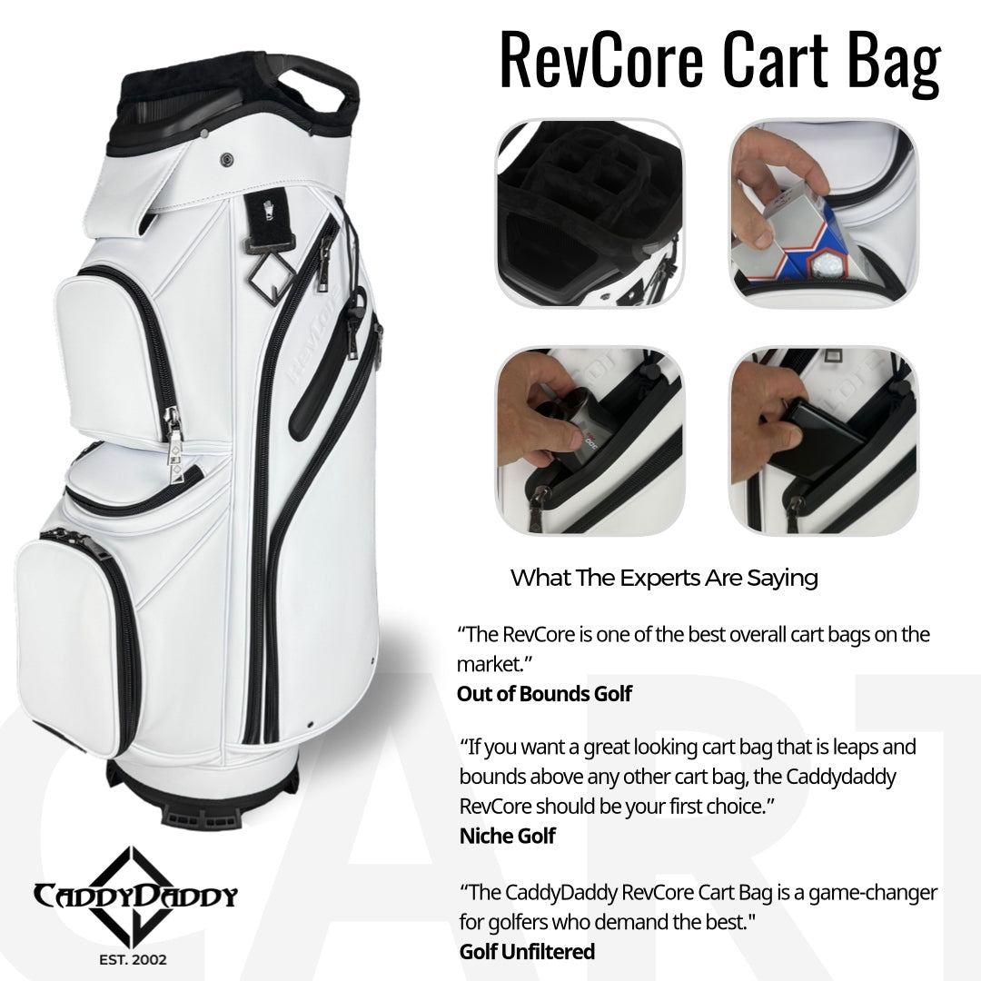 RevCore Golf Cart Bag | 14 Way Divider