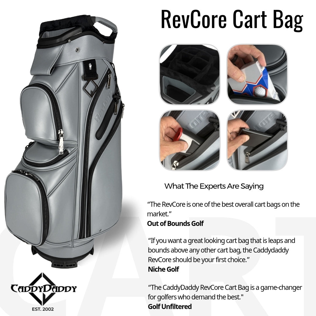 RevCore Golf Cart Bag | 14 Way Divider