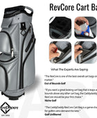 RevCore Golf Cart Bag | 14 Way Divider