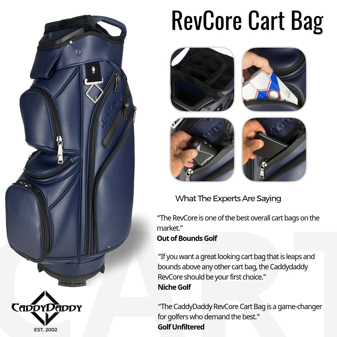 RevCore Golf Cart Bag | 14 Way Divider