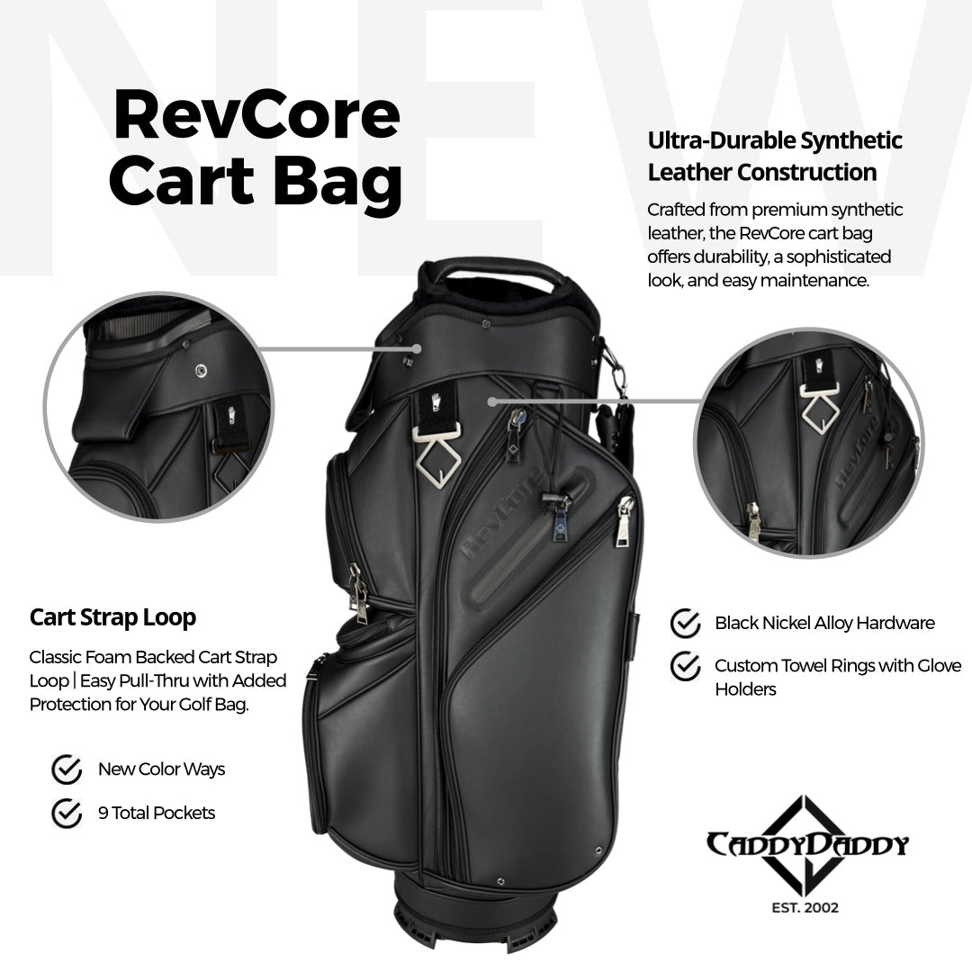 RevCore Golf Cart Bag | 14 Way Divider