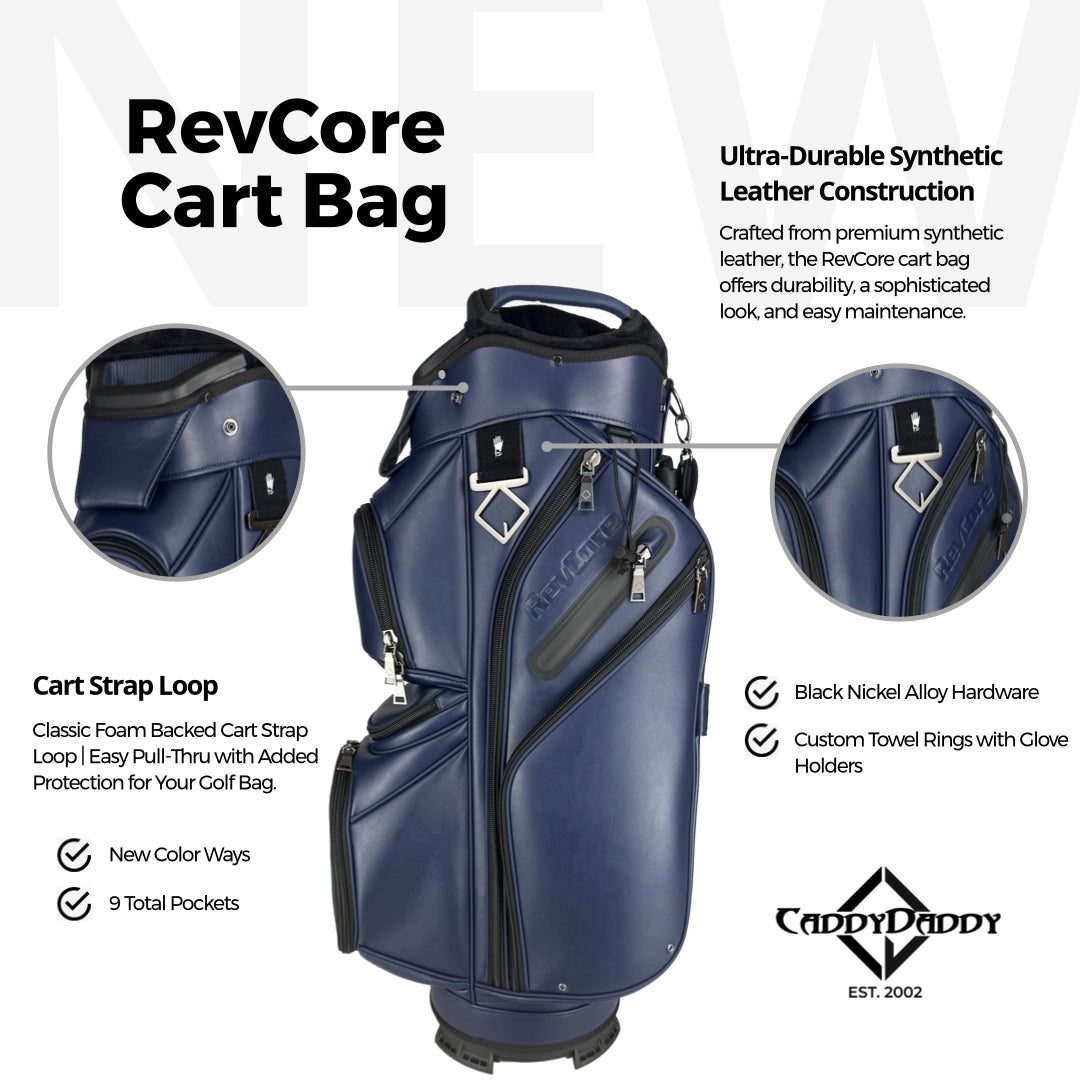 RevCore Golf Cart Bag | 14 Way Divider