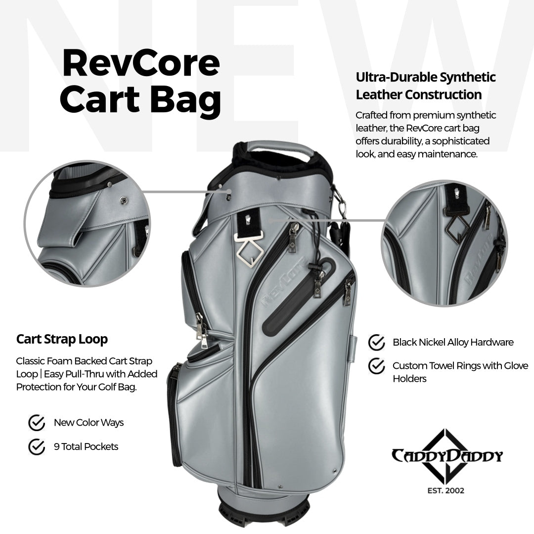 RevCore Golf Cart Bag | 14 Way Divider