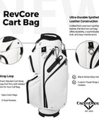 RevCore Golf Cart Bag | 14 Way Divider