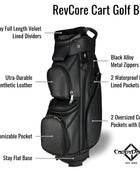 RevCore Golf Cart Bag | 14 Way Divider