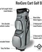 RevCore Golf Cart Bag | 14 Way Divider