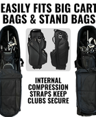 Enforcer Golf Travel Bag | Unrivaled Hard Top Durability
