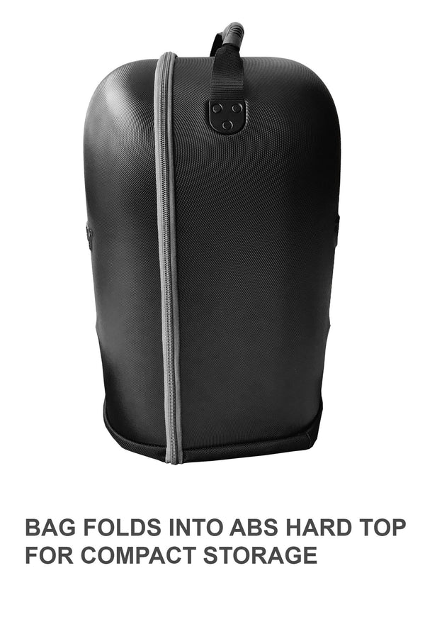 enforcer hard top travel bag case black hard top