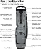 RevCore Premium Hybrid Stand Bag