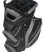 revcore black cart golf bag by caddydaddy 14 way divider