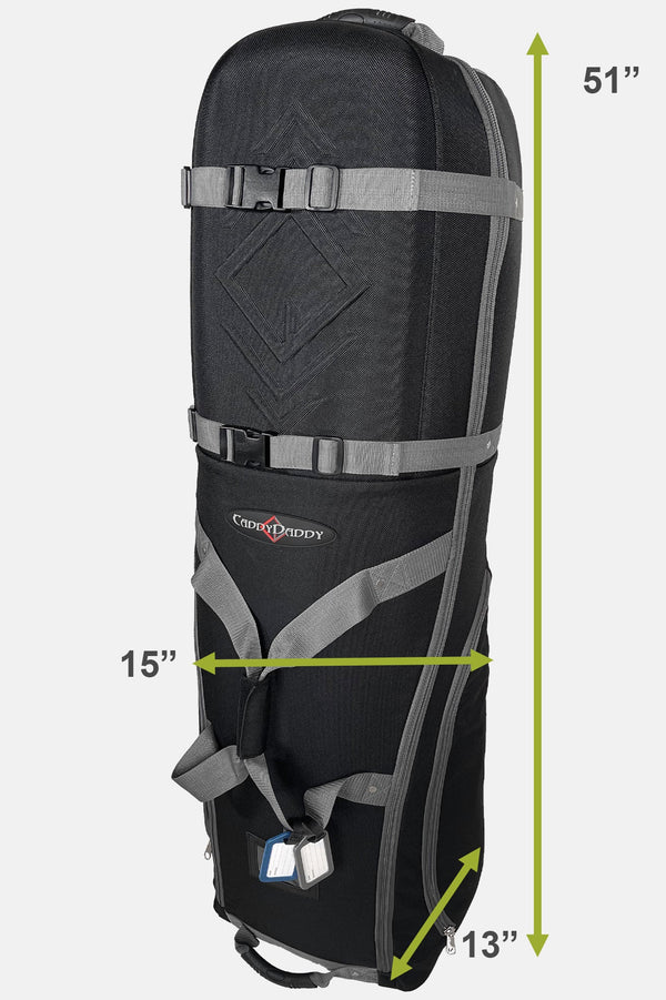 Defender Golf Travel Bag | Custom EVA Mold w/Extra Padding - CaddyDaddy