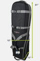 Defender Golf Travel Bag | Custom EVA Mold w/Extra Padding - CaddyDaddy