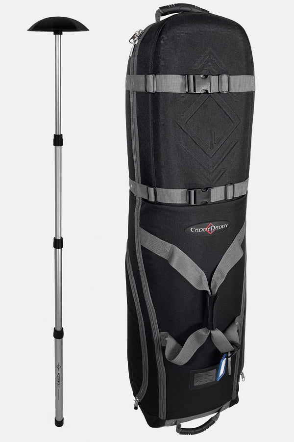 Defender Golf Travel Bag | Custom EVA Mold w/Extra Padding - CaddyDaddy