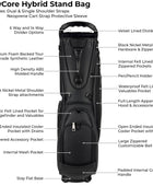 RevCore Hybrid Stand Bag - CaddyDaddy