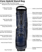 RevCore Hybrid Stand Bag - CaddyDaddy