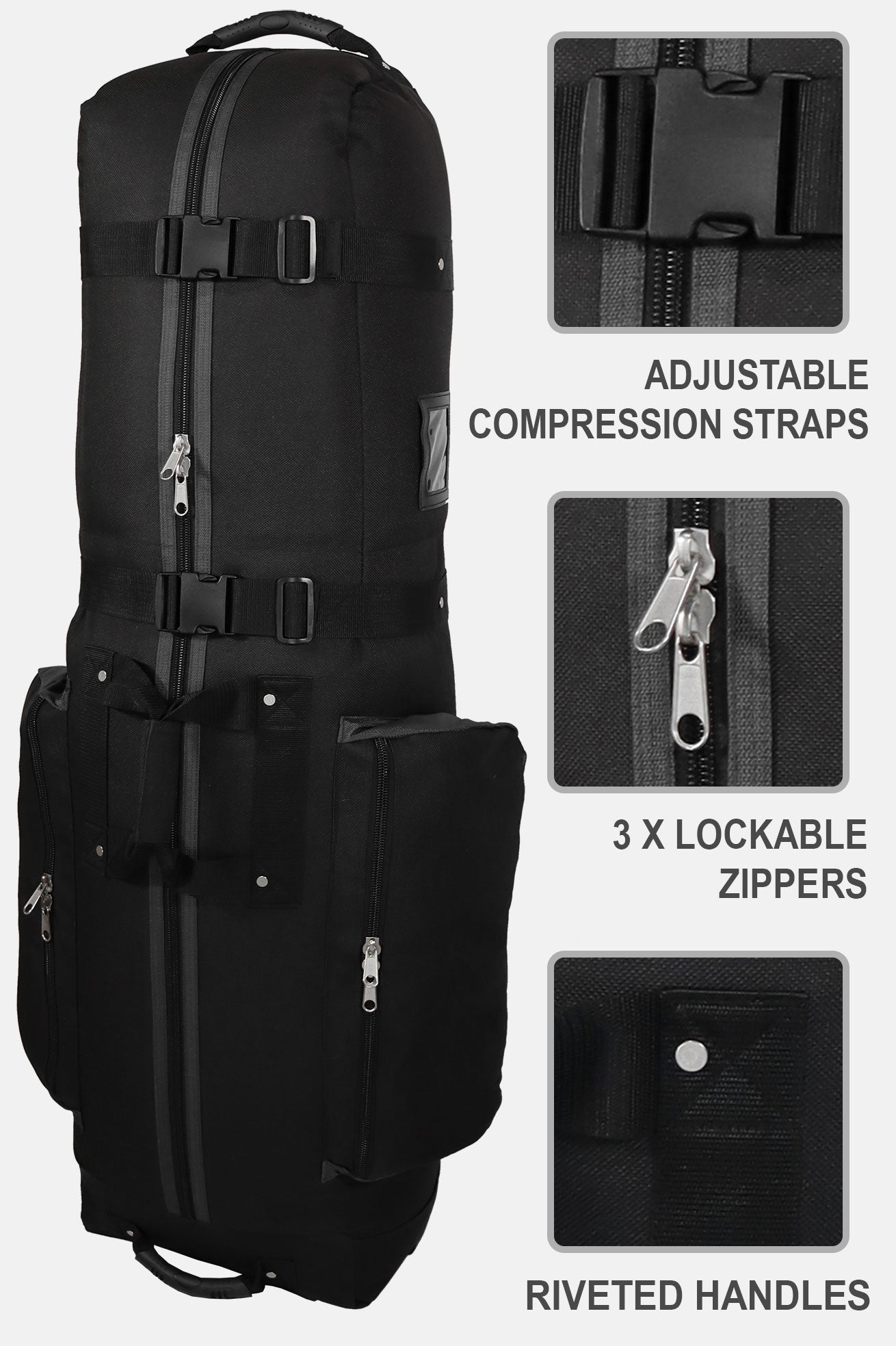 Best Rated Golf Travel Bag | Constrictor by CaddyDaddy
